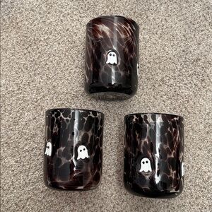 Anthro Juice Glasses- Ghosts